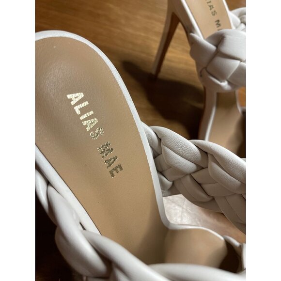 Alias Mae High Heels Isla Mules in Bone 38 7 - Picture 8 of 16